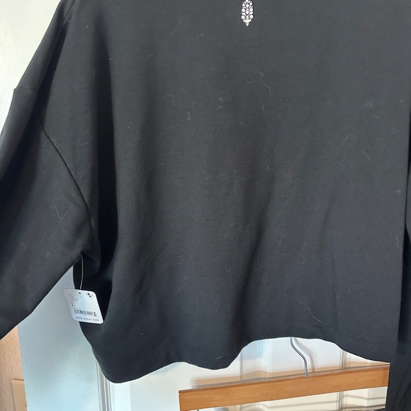 Free People Movement Sunny Set crop sweatshirt and short NWT - Picture 6 of 7